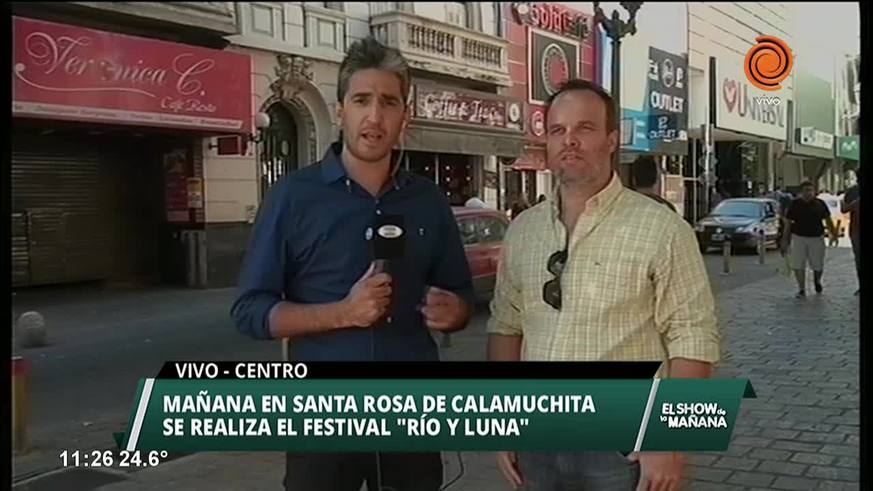 Festival "Río y Luna" en Calamuchita