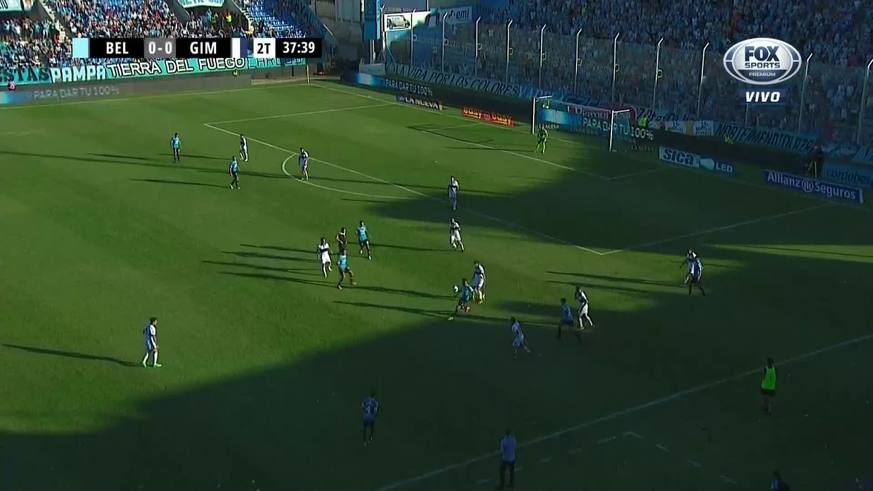 El golazo de Brener para Belgrano