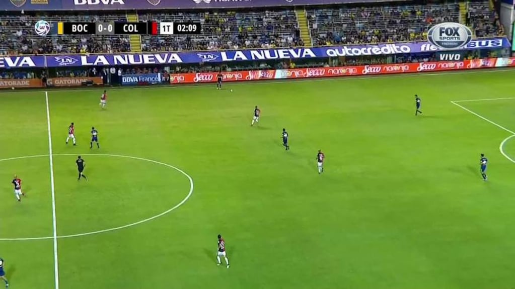 Golazo del cordobés Pavón para Boca contra Colón