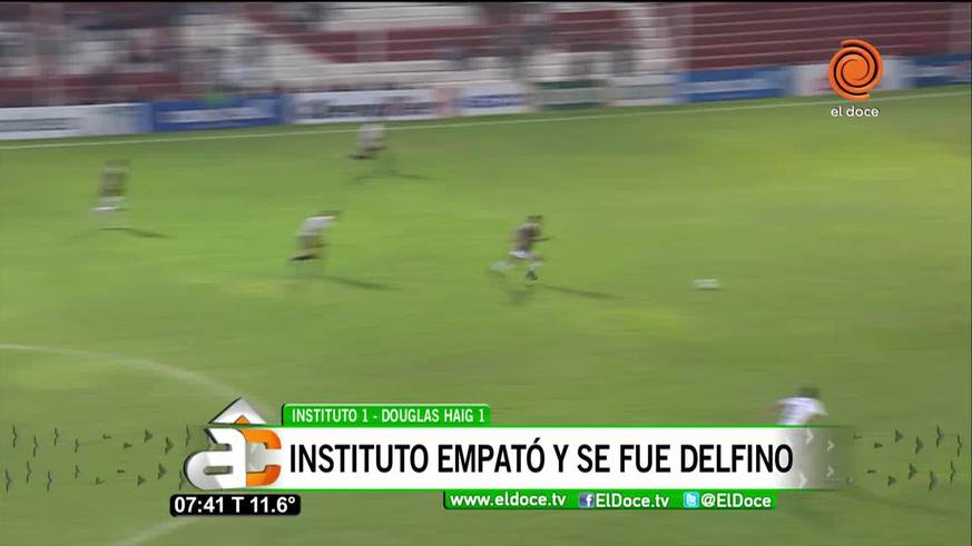 Delfino ya no es más técnico de Instituto   