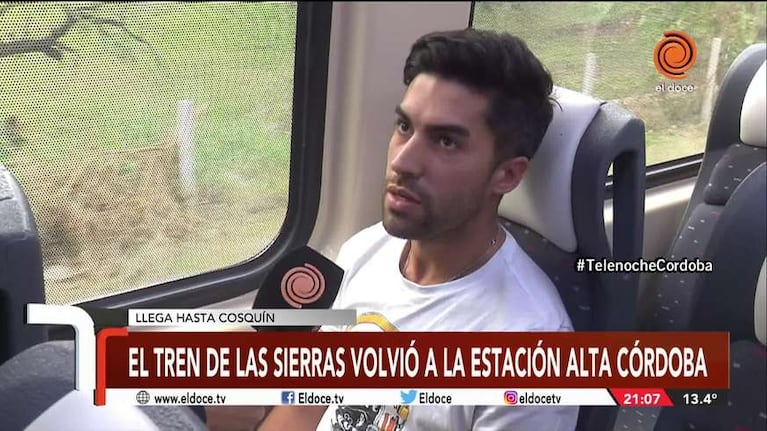 El Tren de las Sierras volvió a completar su recorrido hasta Alta Córdoba