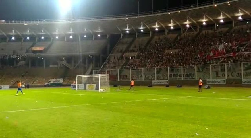 Así insultaron a Caranta los hinchas de Instituto