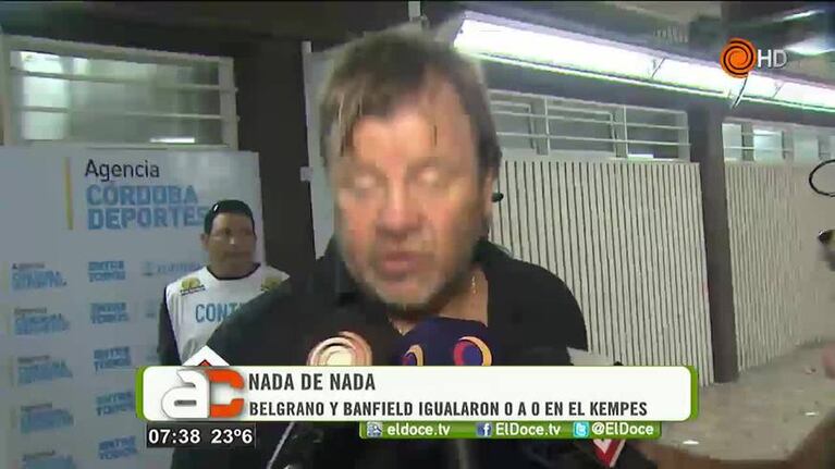 El lamento de Zielinski y la emoción del Chiqui Pérez