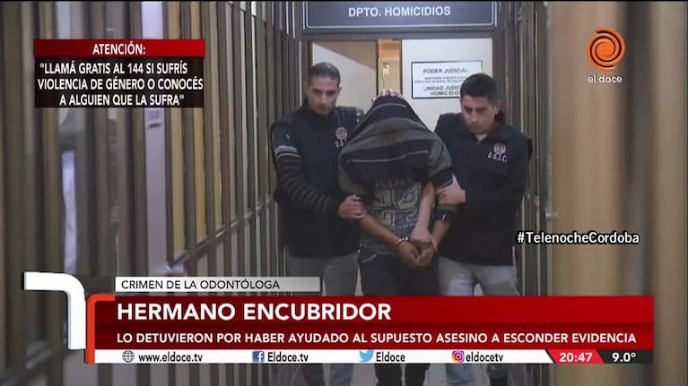 Alta Gracia: detuvieron al hermano del supuesto asesino