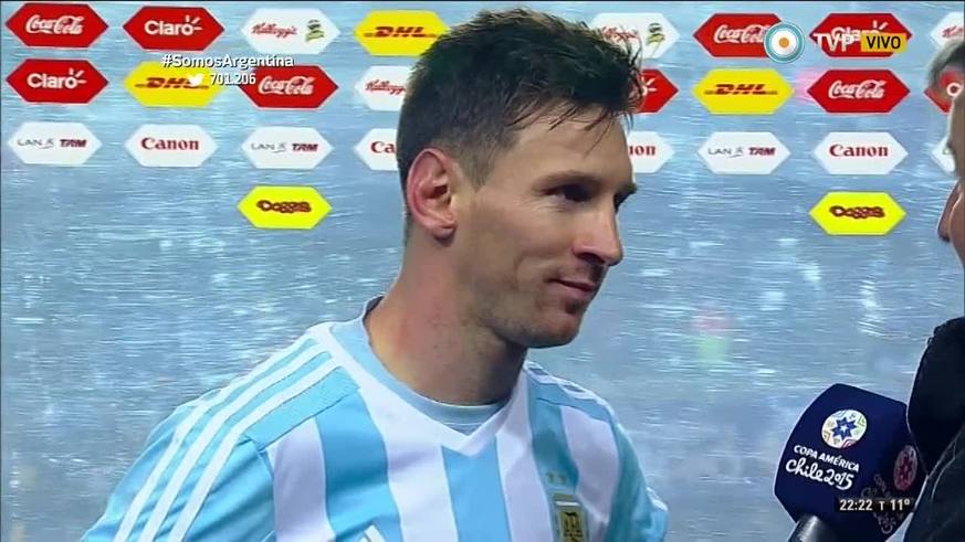 Messi: "Cumplimos el primer objetivo"