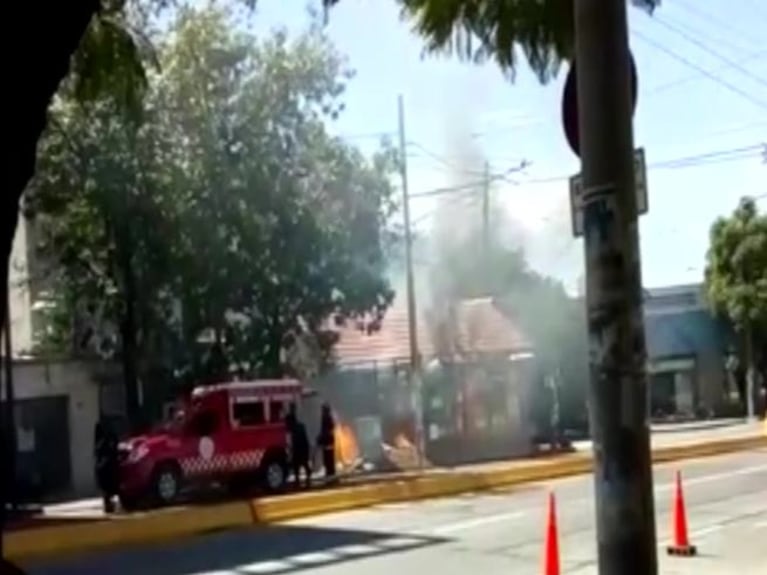Fuerte explosión en barrio Alberdi por una fuga de gas