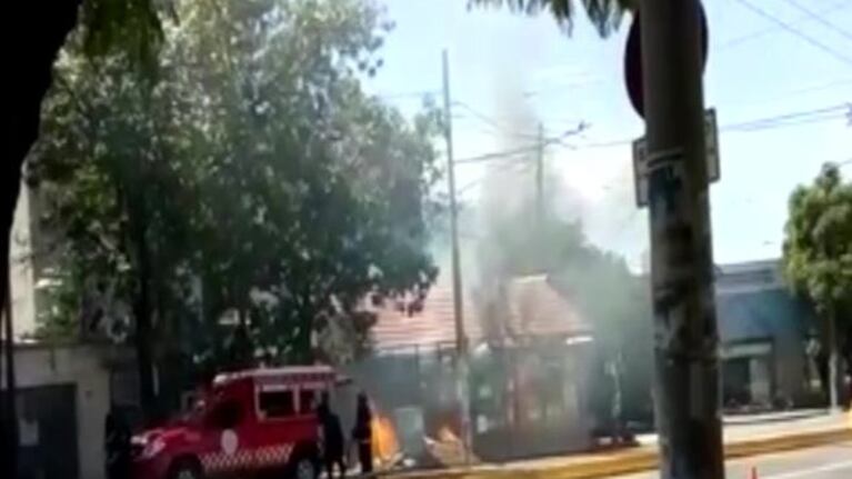 Fuerte explosión en barrio Alberdi por una fuga de gas