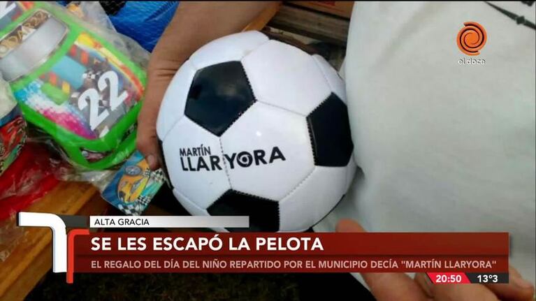 La pelota polémica: en Alta Gracia dicen que fue un error