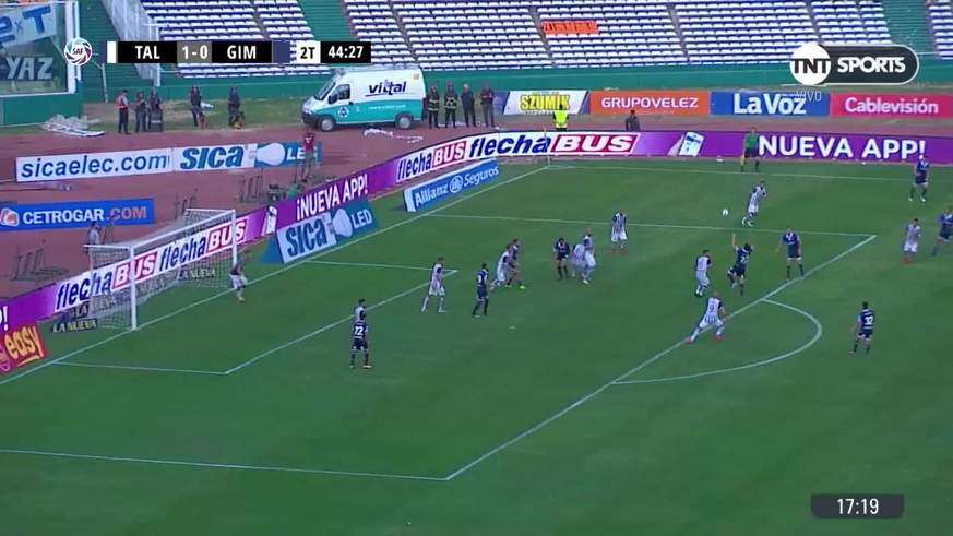 Arias liquidó el partido para Talleres