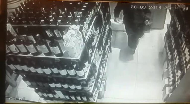 La habilidad de un ladrón para robar vino