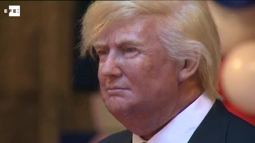 Militante feminista irrumpió en un acto sobre Trump