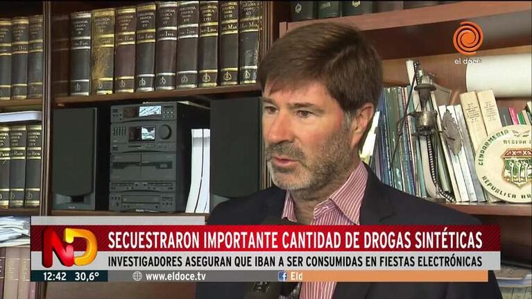 Secuestro de droga destinada a fiestas electrónicas