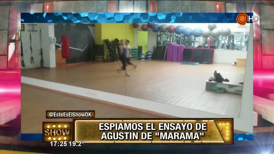 Bailando 2016: el primer ensayo de Agustín Casanova