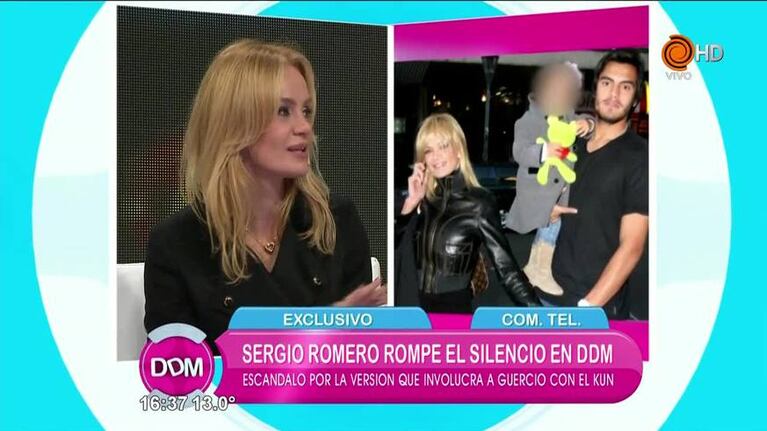 Eliana Guercio lloró cuando habló sobre su relación con Sergio Romero