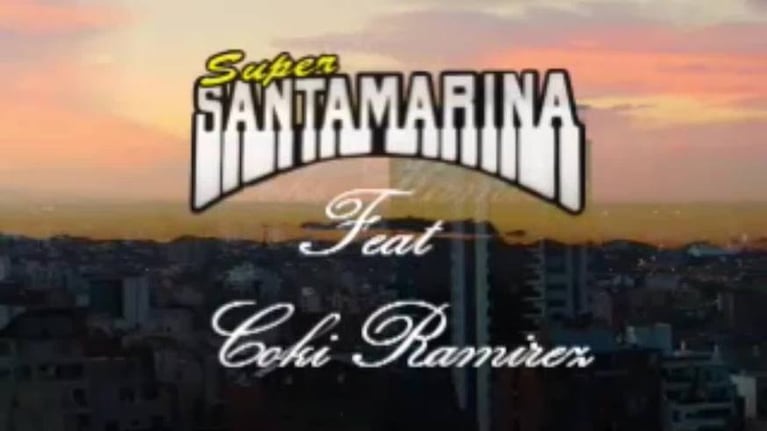 La nueva cumbia de Santamarina con Coki Ramirez