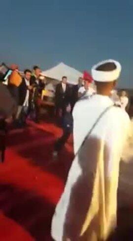 Maradona causó furor con su danza en Marruecos 