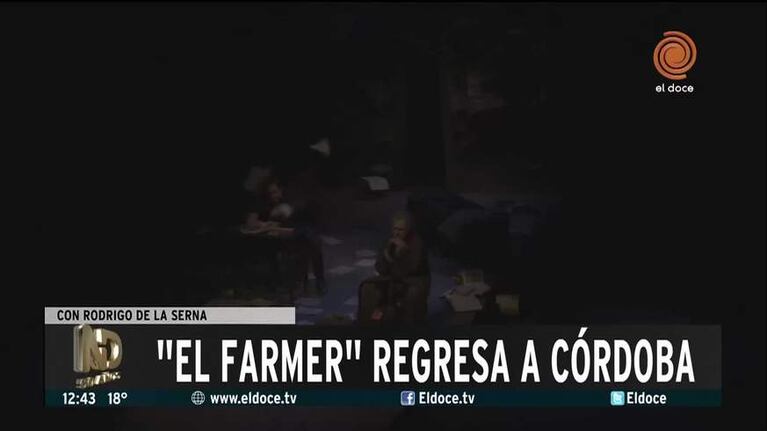 Rodrigo De la Serna regresa a Córdoba como un prócer
