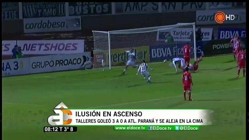 Talleres sigue en la senda del ascenso