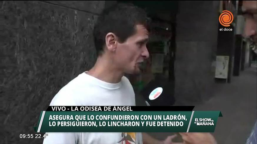 Perseguido, linchado y preso por error