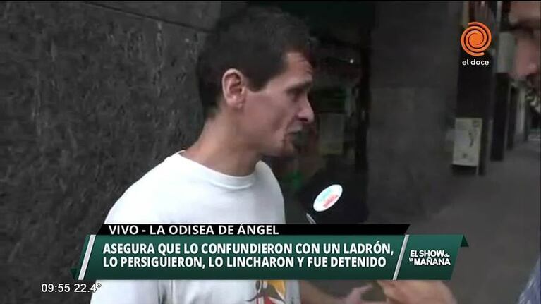 Perseguido, linchado y preso por error