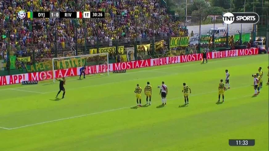 Gol de penal de Pity Martínez