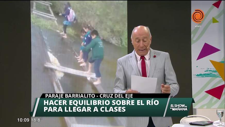 Directora relata las peripecias de alumnos para llegar a clases