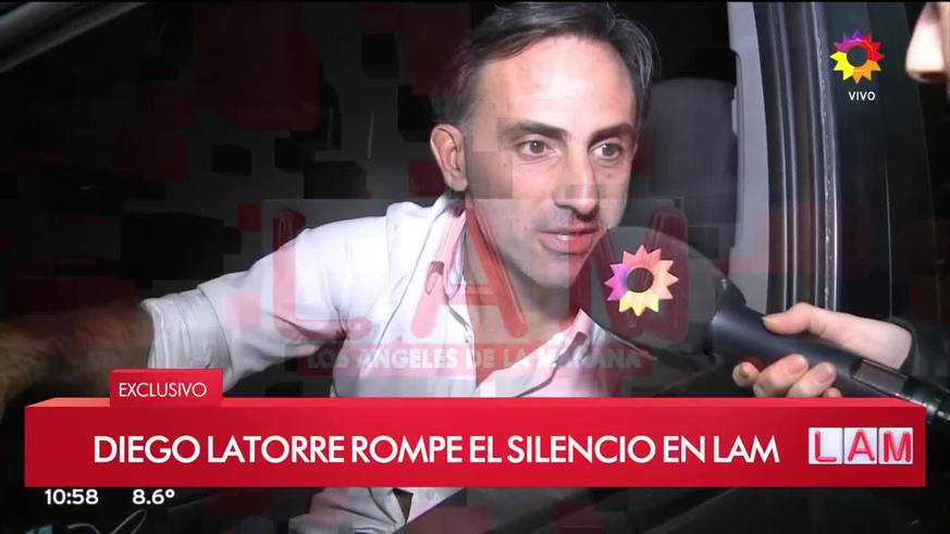 Habló Diego Latorre, tras el escándalo