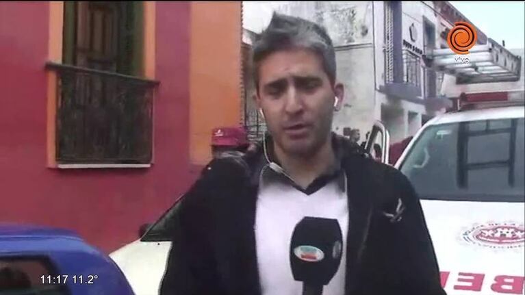 En un importante operativo, trasladaron a un hombre con obesidad