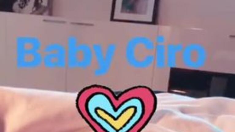 El bebé de Messi y Antonela desde la panza