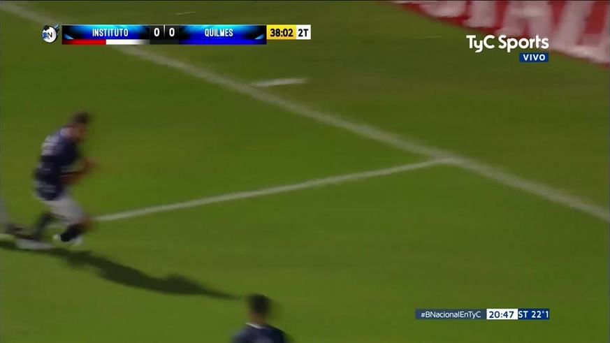 El polémico penal y gol de Instituto