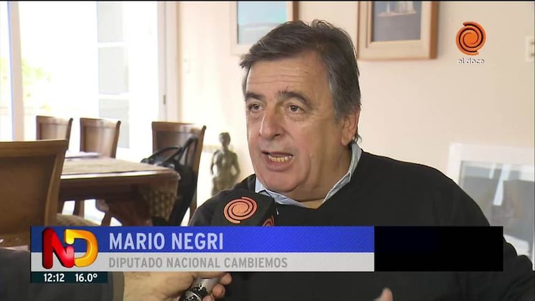 Mario Negri y la expulsión de Julio De Vido 