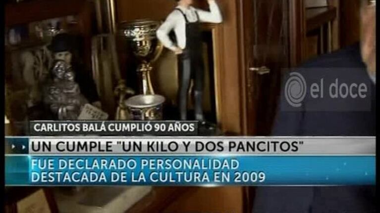 Los 90 años de Carlitos Balá