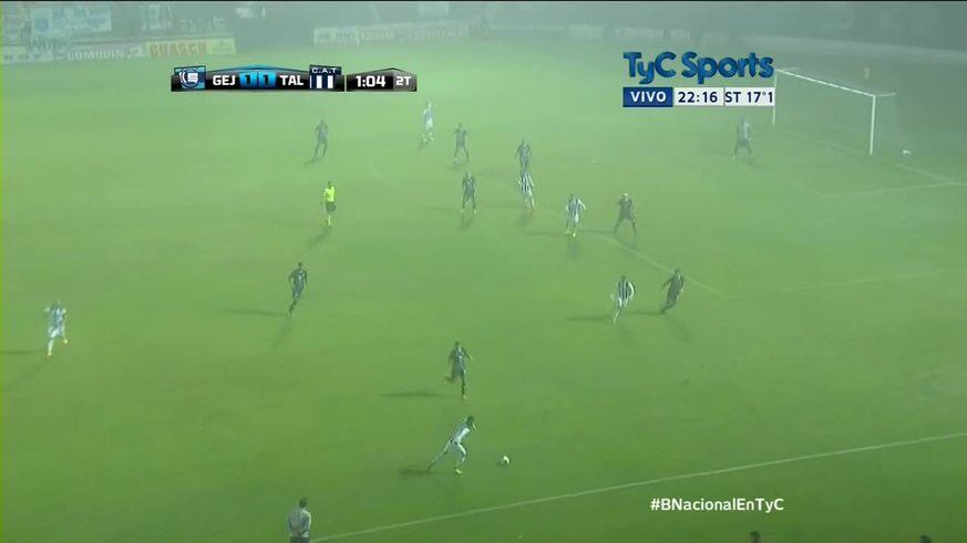 Chaves marcó el 2-1 de Talleres frente a Gimnasia