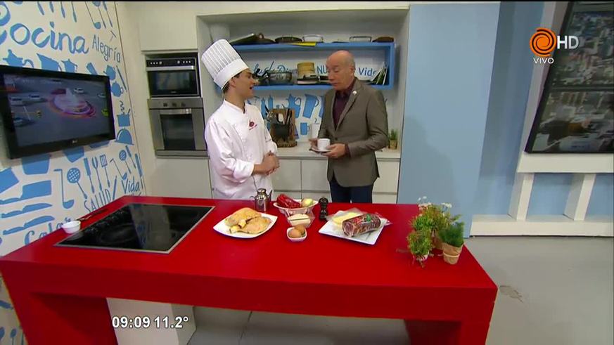 Arrollado de pollo y bondiola