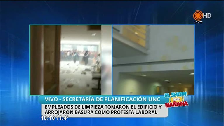 Graves incidentes en la Secretaría de Planificación de la UNC