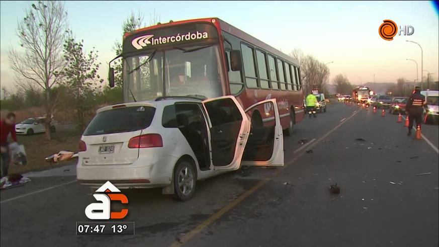 Accidente en la Padre Luchesse