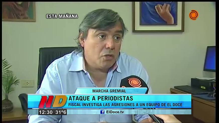 El fiscal que investiga la agresión a El Doce