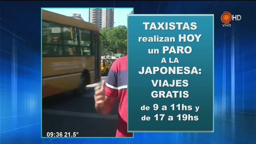Baja adhesión al paro a la japonesa