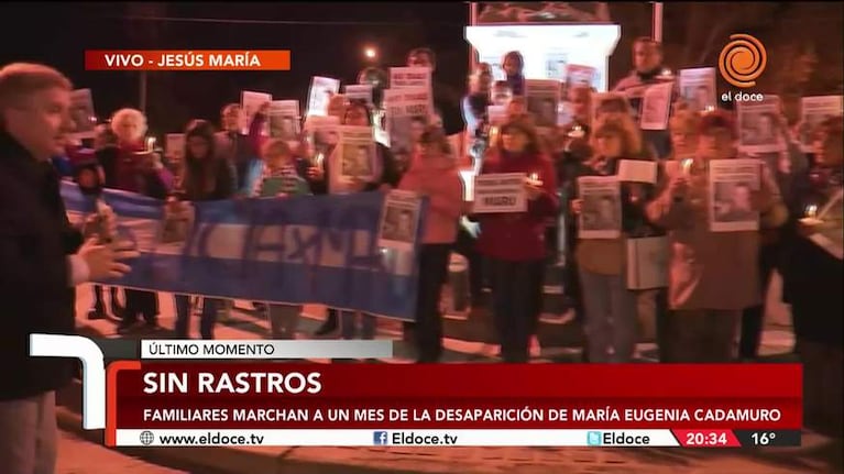 Marcharon a dos meses de la desaparición de Maru Cadamuro