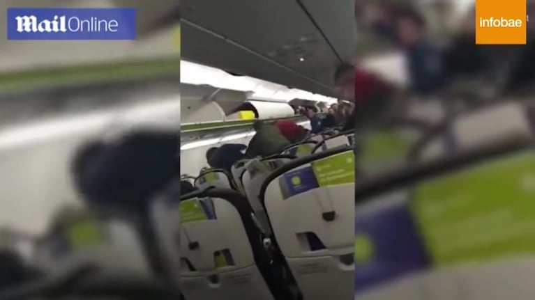 Un vuelo de terror en Rusia