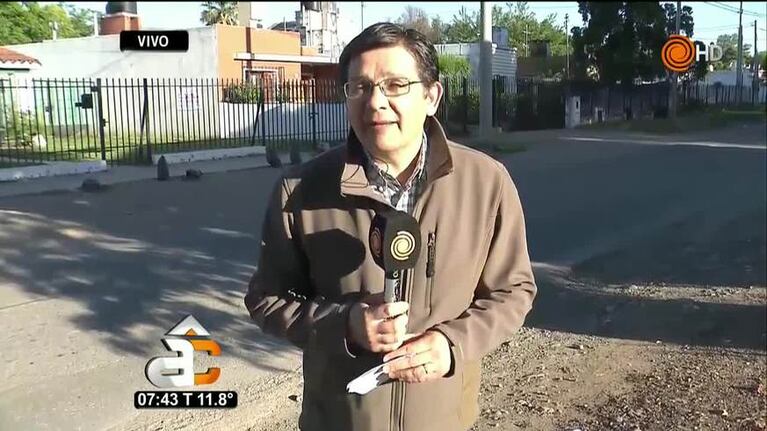 Se robaron un portón en el barrio Los Boulevares