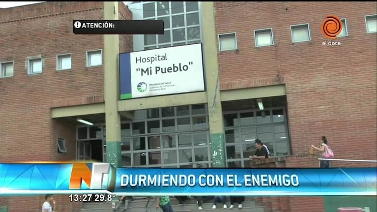 El novio le desfiguró la cara mientras dormía