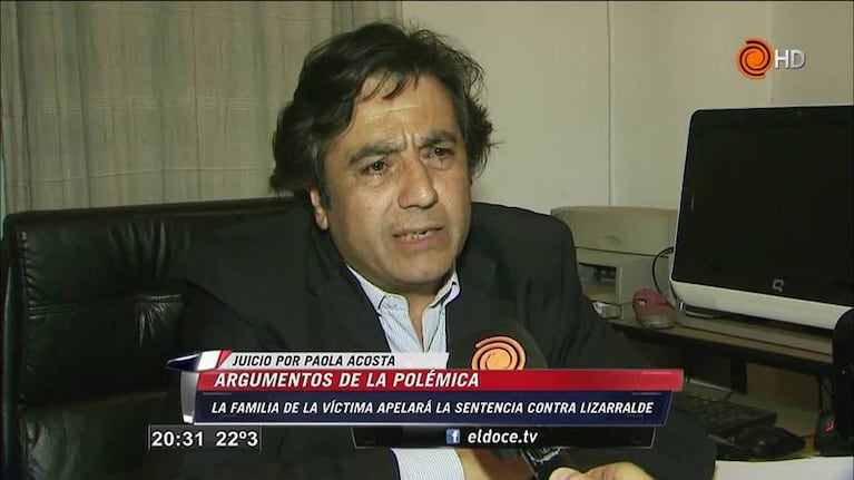Lizarralde: se conocieron los fundamentos de la sentencia
