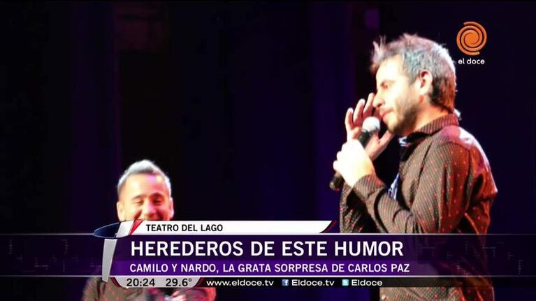 Carlos Paz: Camilo y Nardo invaden con su humor