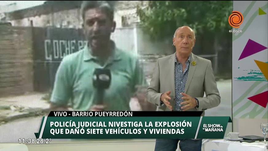 Explosión en Barrio Pueyrredón