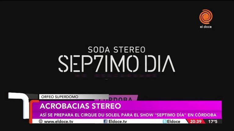 La previa de “Séptimo Día”, el show del Cirque du Soleil