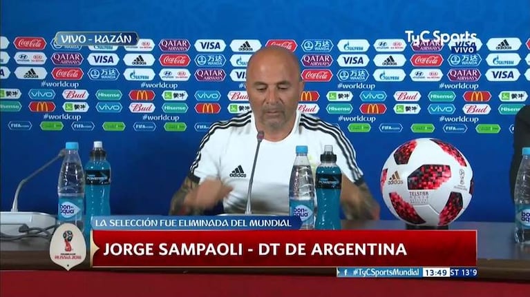 Sampaoli aclaró que seguirá en la Selección Argentina