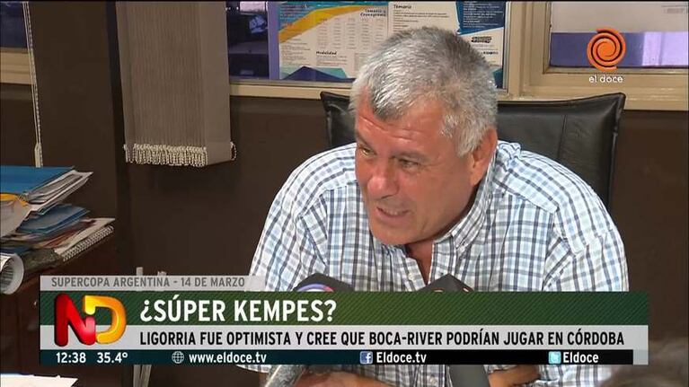 ¿El superclásico se juega en el Kempes?