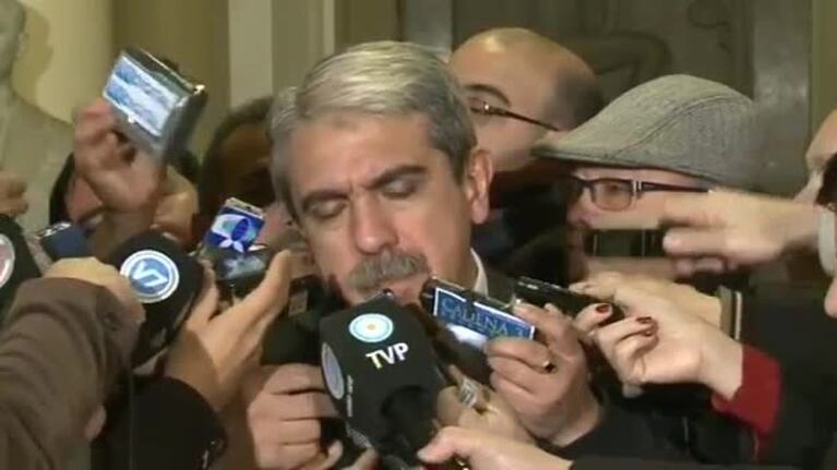 Aníbal Fernández: "No habrá devaluación"