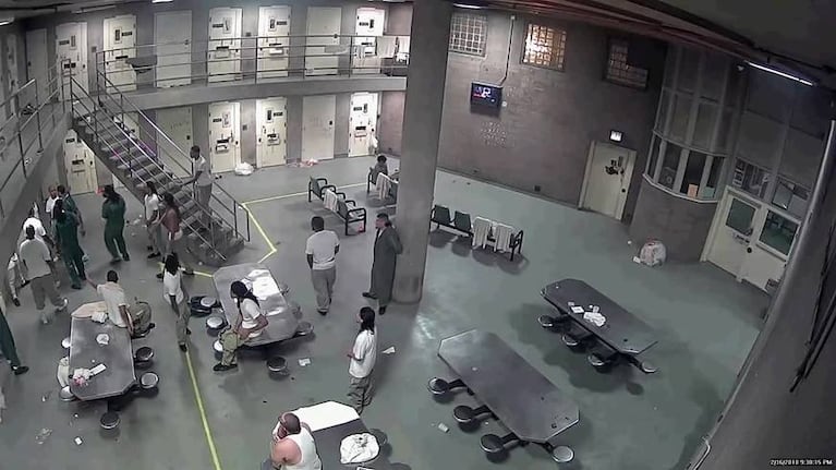 La pelea en una cárcel de Estados Unidos